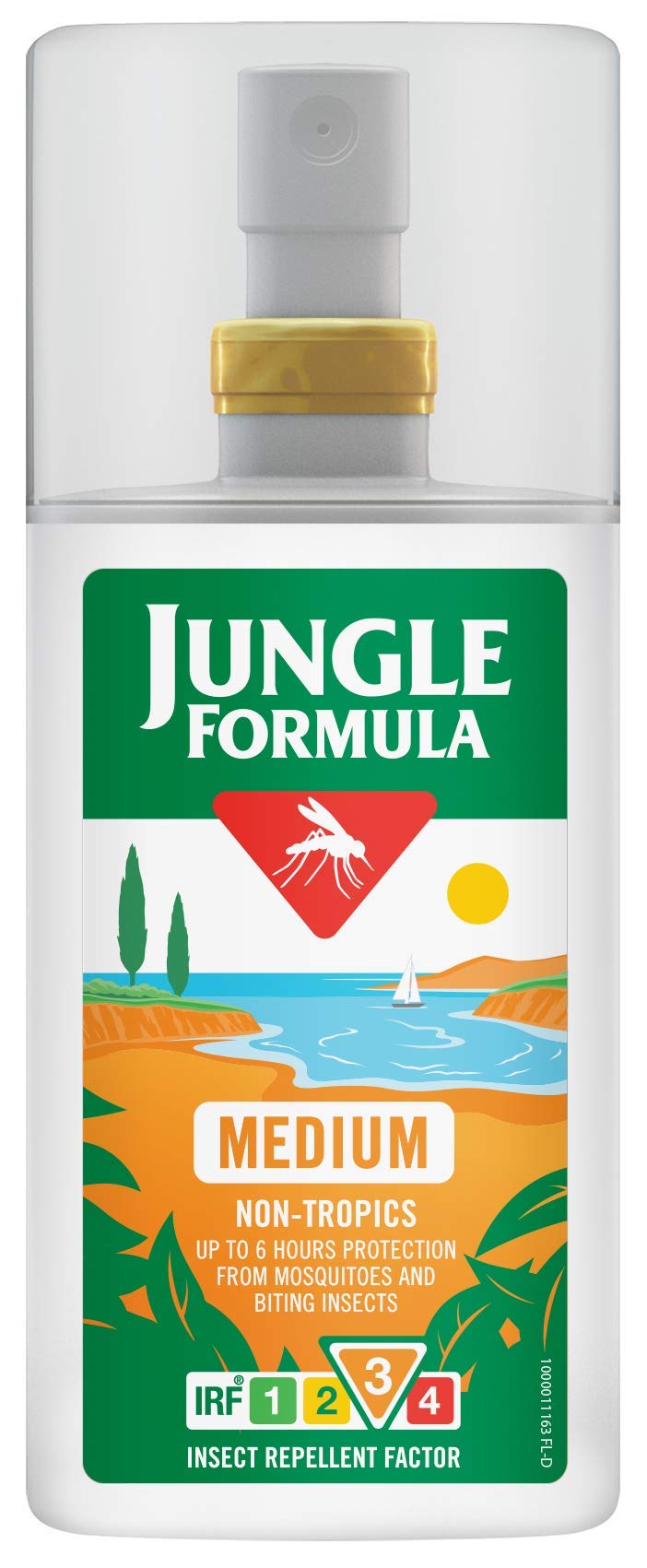Jungle Formula Medium Protect Insect Repellent (90ml Spray Bottle)