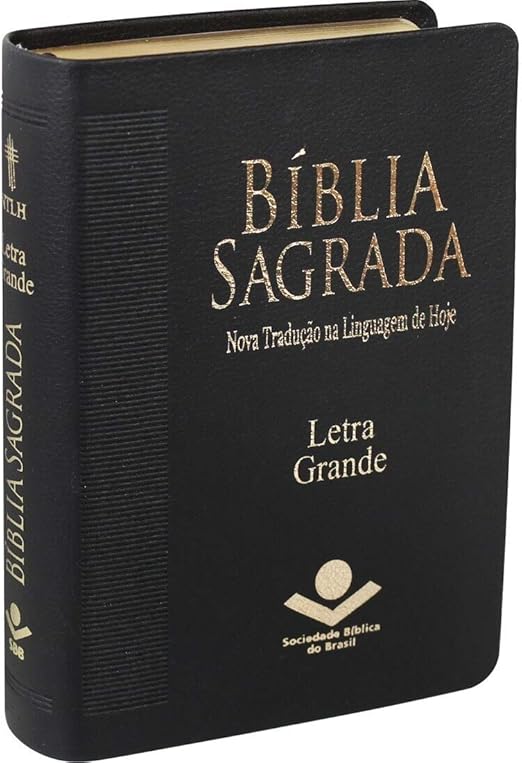 Sbb Biblia Sagrada Letra Grande Preta Amazon Fr Jardin