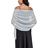 Vickorpen Shawls and Wraps Soft Chiffon Scarve Scarf For Evening Party Dresses Wedding Stole