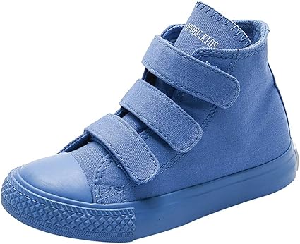 Amazon Com Lanhui Canvas Shoes For Boys Girls High Top Sneakers Autumn Winter New Casual Student Outdoor Running Shoes Sports Outdoors