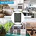 Indoor Humidity Thermometer Monitor Sensor,Hizek Digital Hygrometer Large LCD Display with Stand Accurate Readings -(°C/°F) - Min/Max Records for Cars, Home, Office