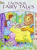 Famous Fairy Tales Coloring Book (Dover Coloring Books) (Paperback)