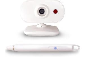 Hivista Interactive Whiteboard System- E-Pen Included- Ideal for Home, Office and Classroom - Windows PC Compatibility Only (Long Focus Interactive Whiteboard)