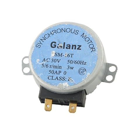 Amazon.com: sm-16t Motor Síncrono AC 30 V 3.5/4 W 5/6rpm ...