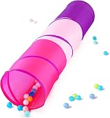 SENODEER Kids Play Tunnel Tent 6 ft Pop Up Crawl Toy Indoor Outdoor view 3
