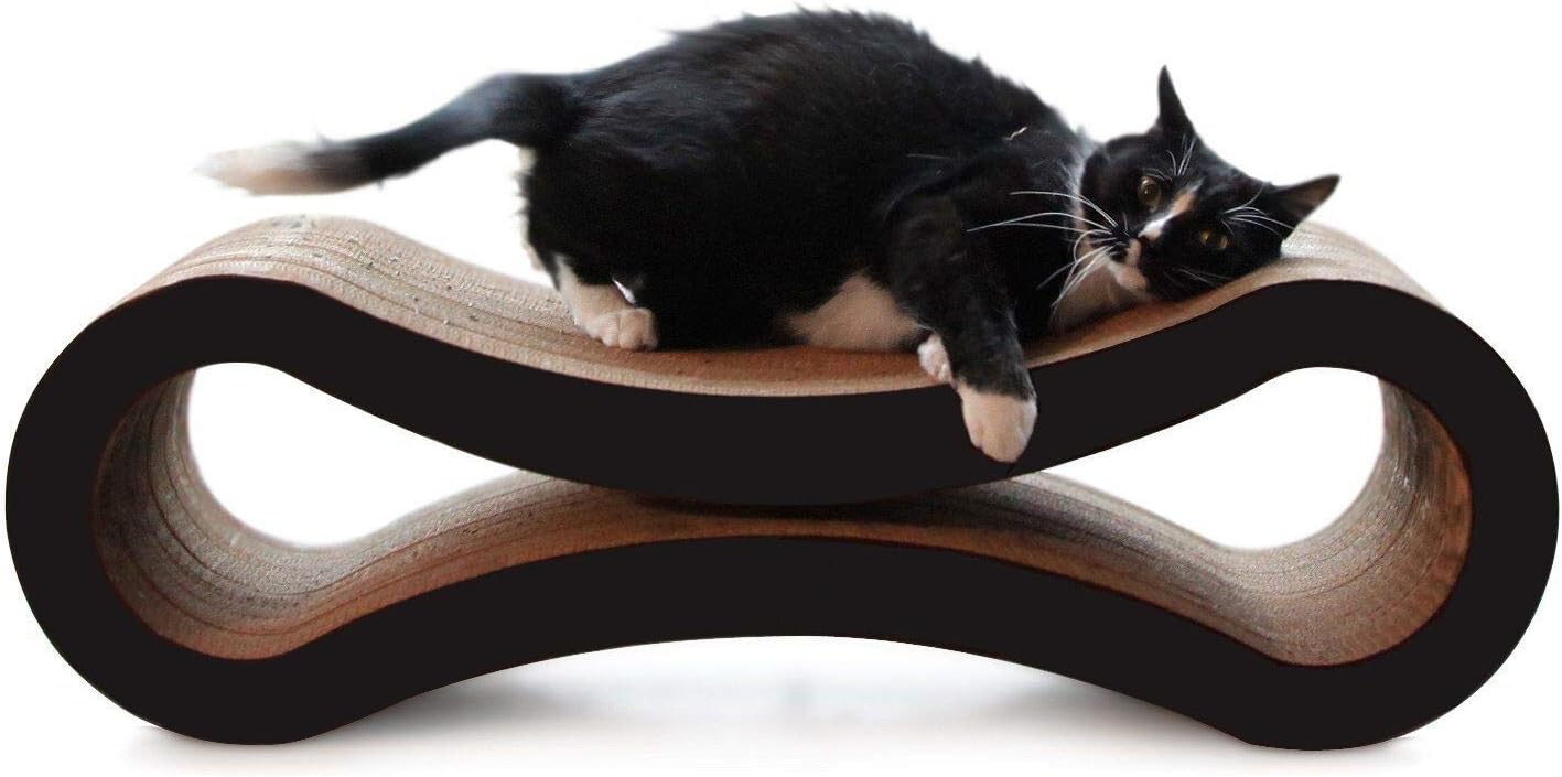 smartbuy247 Dual Layer Kitten Cat Scratcher Pet Claw Scratching Cardboard Scratch Post Toy New