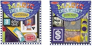 Melissa & Doug Magic in a Snap Abracadabra Collection & Magic in a Snap! Hocus-Pocus Collection