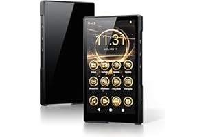 Luoran MP3 Player with Bluetooth and WiFi, Android MP4 Music Player with Spotify, Play Store, Freely Download and Install, 5" HD Displayed Touch Screen (Black)