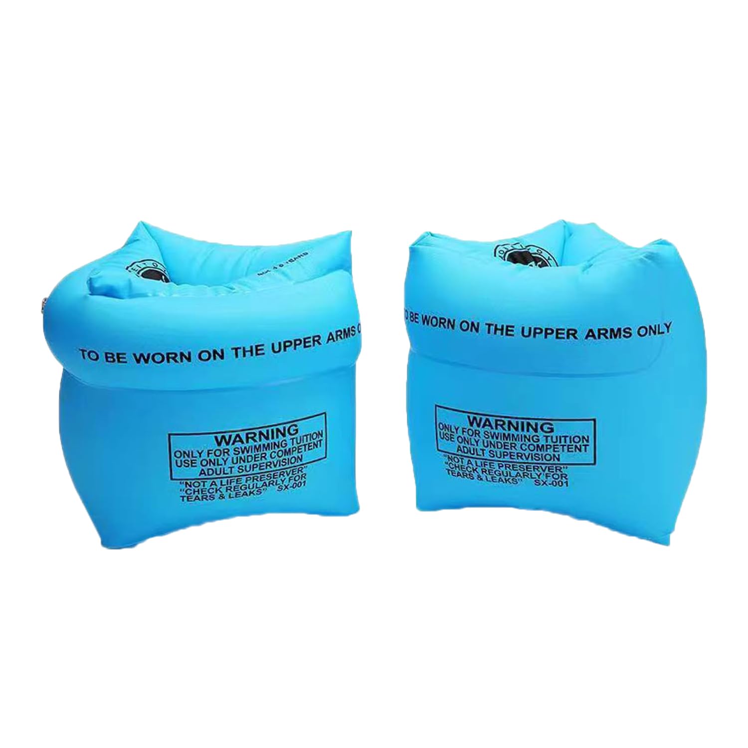 Kids Safety Swim Arm Bands Inflatable Swim Roll up Arm Bands Swimming Pool Floats Sleeves Water Wings Arm Ring Tube Armlets Swimming Training Aids