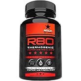 Rockstar R80 Extreme Thermogenic Hyper-Metabolizer Fat Burner for Men & Women – GLP-1 Support, Appetite Suppressant, Thermogenic Weight Loss Pills | Metabolism Booster
