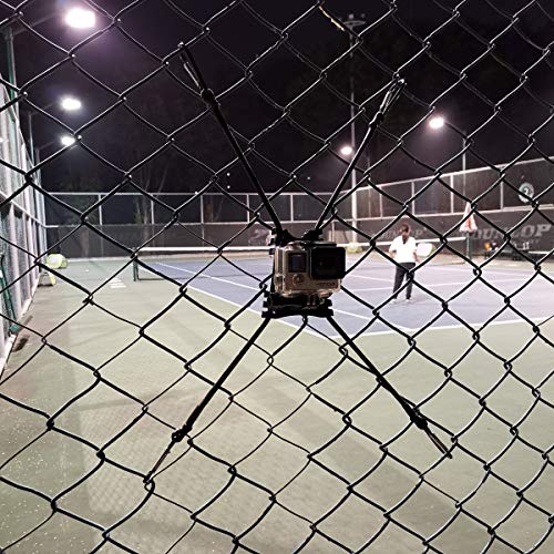 Action Camera Chain Link Fence Mount for Gopro Action Cameras Ideal