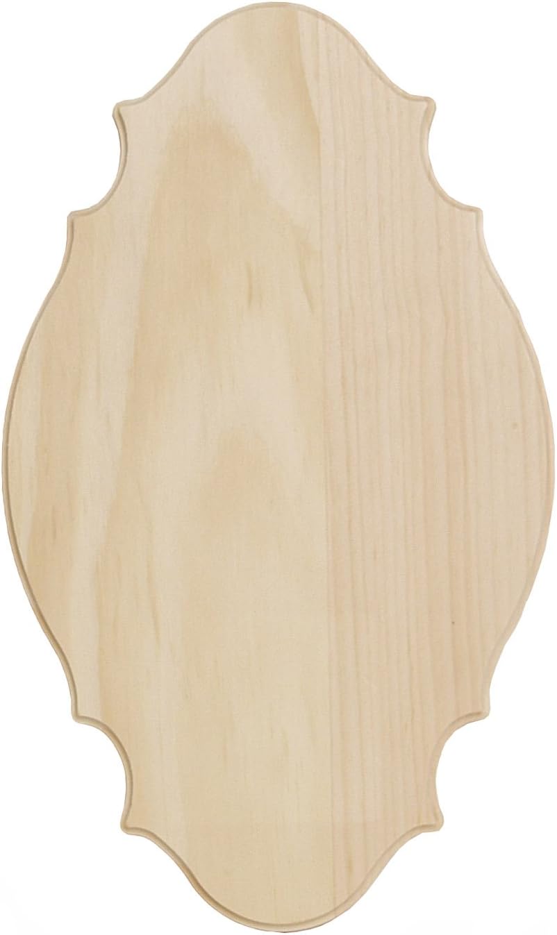 Plaques & Wall Art - Walnut Hollow French Provincial Plaque, 13-1/2-Inch by 8 by 5/8-Inch