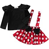 Baby Toddler Girl Polka Dots Fancy Dress Up Costume Birthday Party Tulle Dresses with Polka Dot Headband