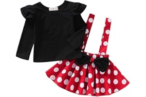 AOTY Baby Toddler Girl Polka Dots Fancy Dress Up Costume Birthday Party Tulle Dresses with Polka Dot Headband