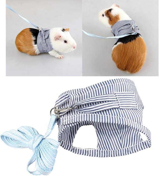 POPETPOP Ferret Harness Small Animals Outdoor Walking Vest Harness