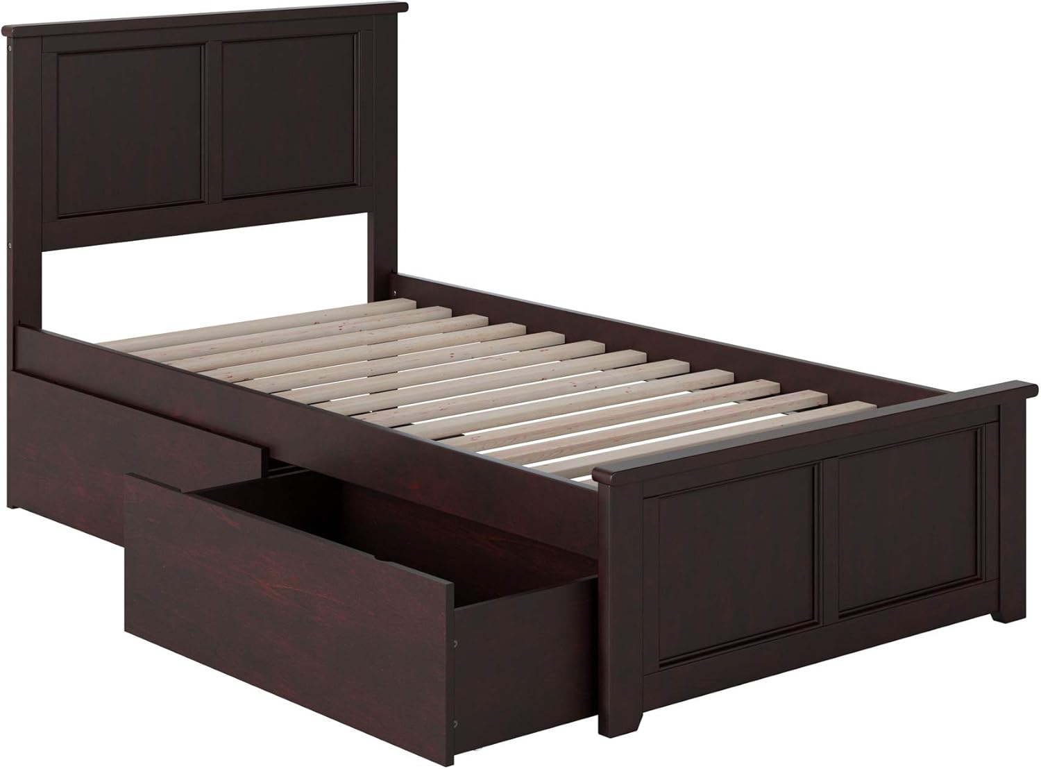 Amazon Com Atlantic Furniture Ar8626111 Madison Platform Bed With