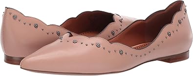 blush pointed toe flats