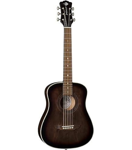 Amazon.com: Luna 6 String Art Vintage Folk Solid Top