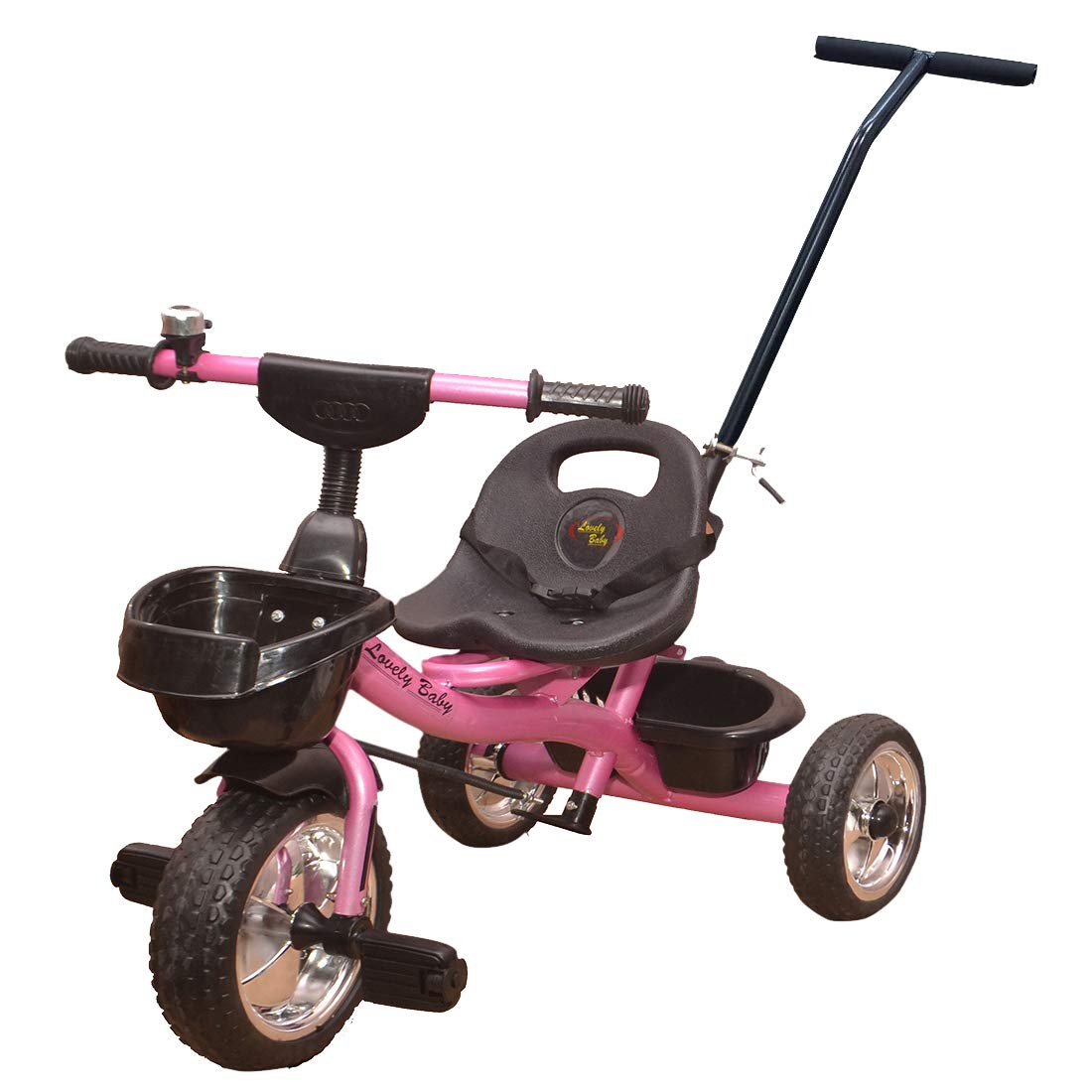 baby boy trike with parent handle