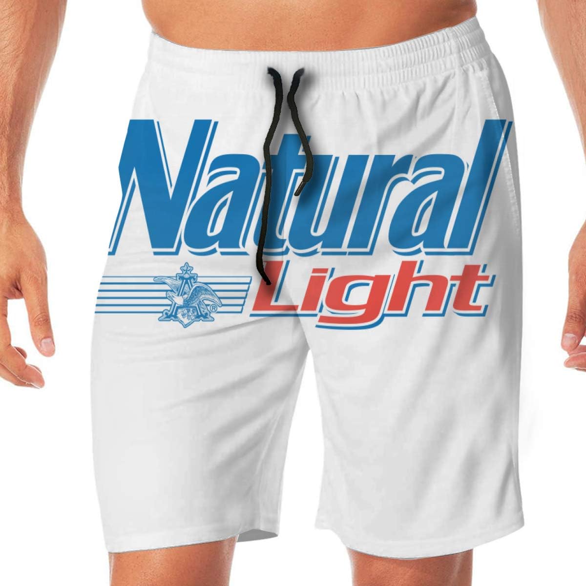 natural light swim trunks