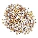 Round Beads for Jewelry Making - Flat Back Clear Crystal Rhinestones (3 mm) Wholesale Bulk - Yazycraft