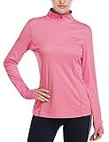 HISKYWIN Womens UPF 50+ Sun Protection Tops Long