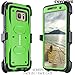 COVRWARE® Galaxy S7 Edge - [Aegis Series] Heavy Duty Dual Layer Hybrid Full-Body Armor Holster Belt-Clip Case [Kickstand] for Samsung Galaxy S7 Edge - Green