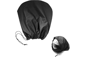 Helmet Bag, 46x43cm Lightweight Drawstring Storage Bag, Wall-Mountable Helmet Protection Bag for Motorcycle/Bicycle Riding, T