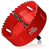 Hole Saw 4” (102mm) for Wood, HSS Bi-Metal Hole