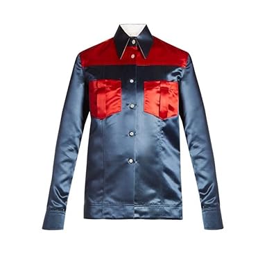 calvin klein 205w39nyc leather jacket