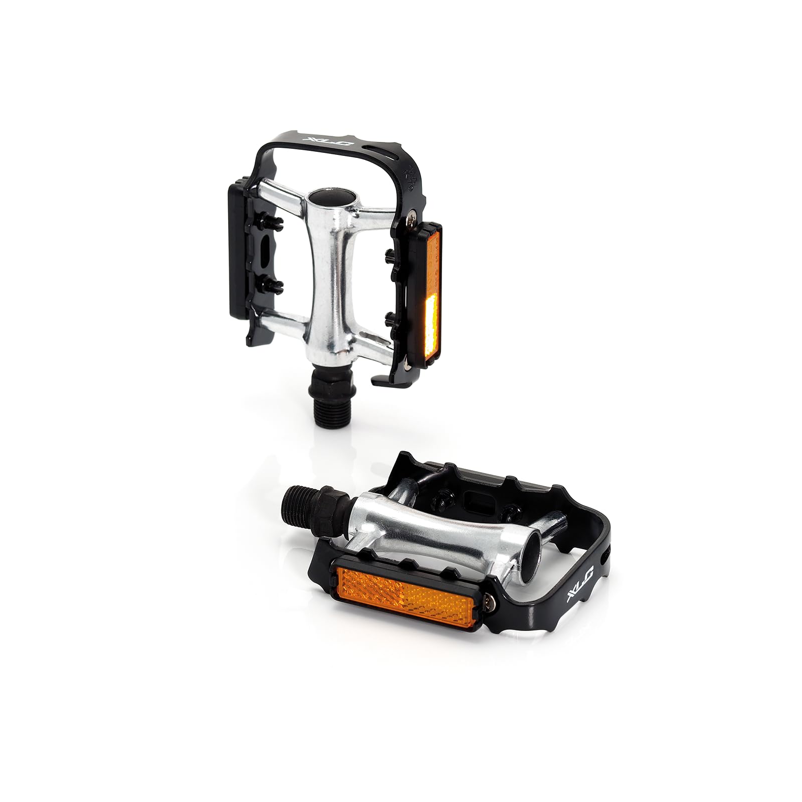 XLC 2501812000 Bike Accessory Pd-m04 Ped.mtb/atb Ultralight 99x70mm Neg/plat for cyclists, designed for smooth riding and bike upkeep, light, size 99