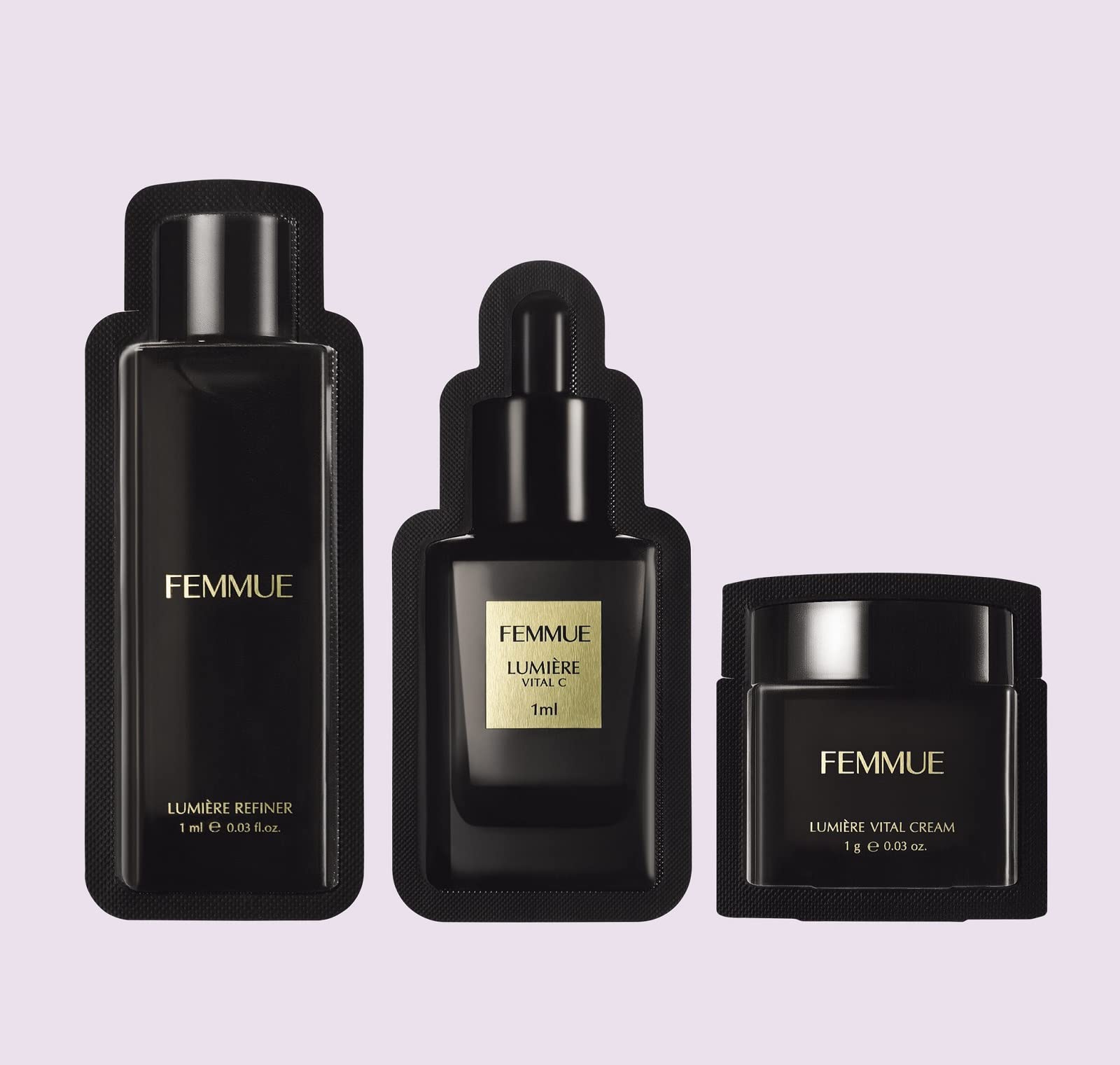 【美的 BITEKI 2022年2月号 雑誌付録】FEMMUE ファミュ ビタミンCスキンケアセット各1回分