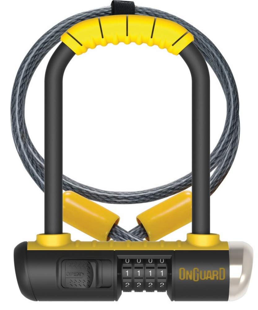 ONGUARD Bulldog Shackle Lock Black 9 x 14 x 4 cm