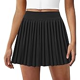 FireSwan Tennis Skirts for Women High Waisted Pleated Skirt with Pockets Shorts Athletic Skort Golf Outfits
