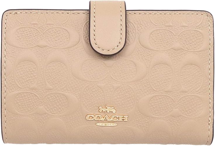 Amazon コーチ Coach 財布 二つ折り財布 F トープ デボスド シグネチャー レザー ミディアム コーナー ジップ ウォレット レディース アウトレット品 ブランド 並行輸入品 Coach コーチ 財布