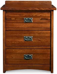 Amazon.com: Mastercraft Collections, LLC Prairie Mission 3 Drawer Nightstand: Kitchen & Dining