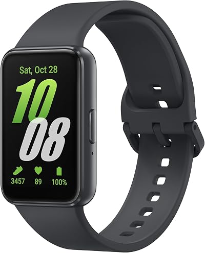 Samsung Galaxy Fit3 Smart Watch Fitness Tracker Black 3 Year UK Warranty