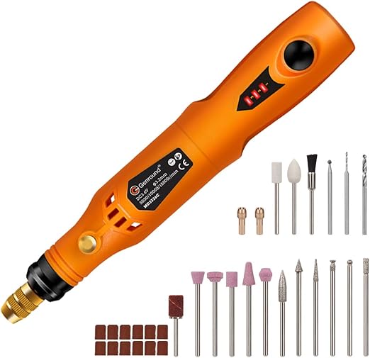 Cordless Rotary Tool,Genround Mini Rotary Tool Set,USB Rotary Multi