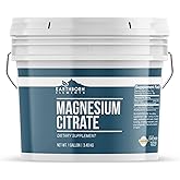 Earthborn Elements Magnesium Citrate 1 Gallon Bucket, Oral Supplement, No Additives or Fillers (7.5 Pound)