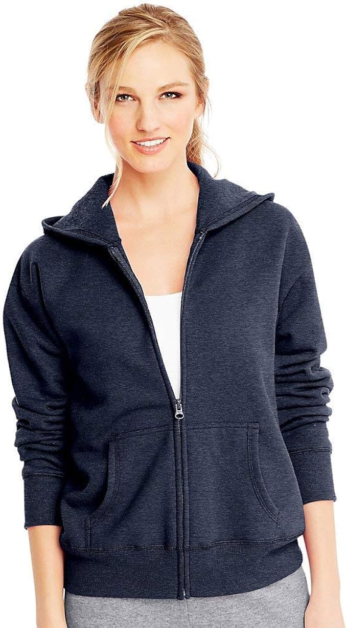hanes ecosmart zip hoodie