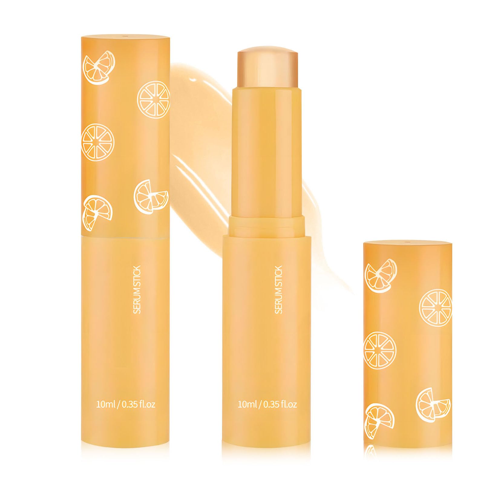 View 1 of 2PCS Serum Stick, Eye Stick, Vitamin C & Hydrating Balm For Face And Body, Multi Balm Stick, Smooth Fine Lines