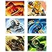 Ninjago (2017) Poster Prints - Set of 6 Ninja Lego Movie Decor Wall Art Photos 8x10 Kai Skyler Lloyd Zane Jay Cole
