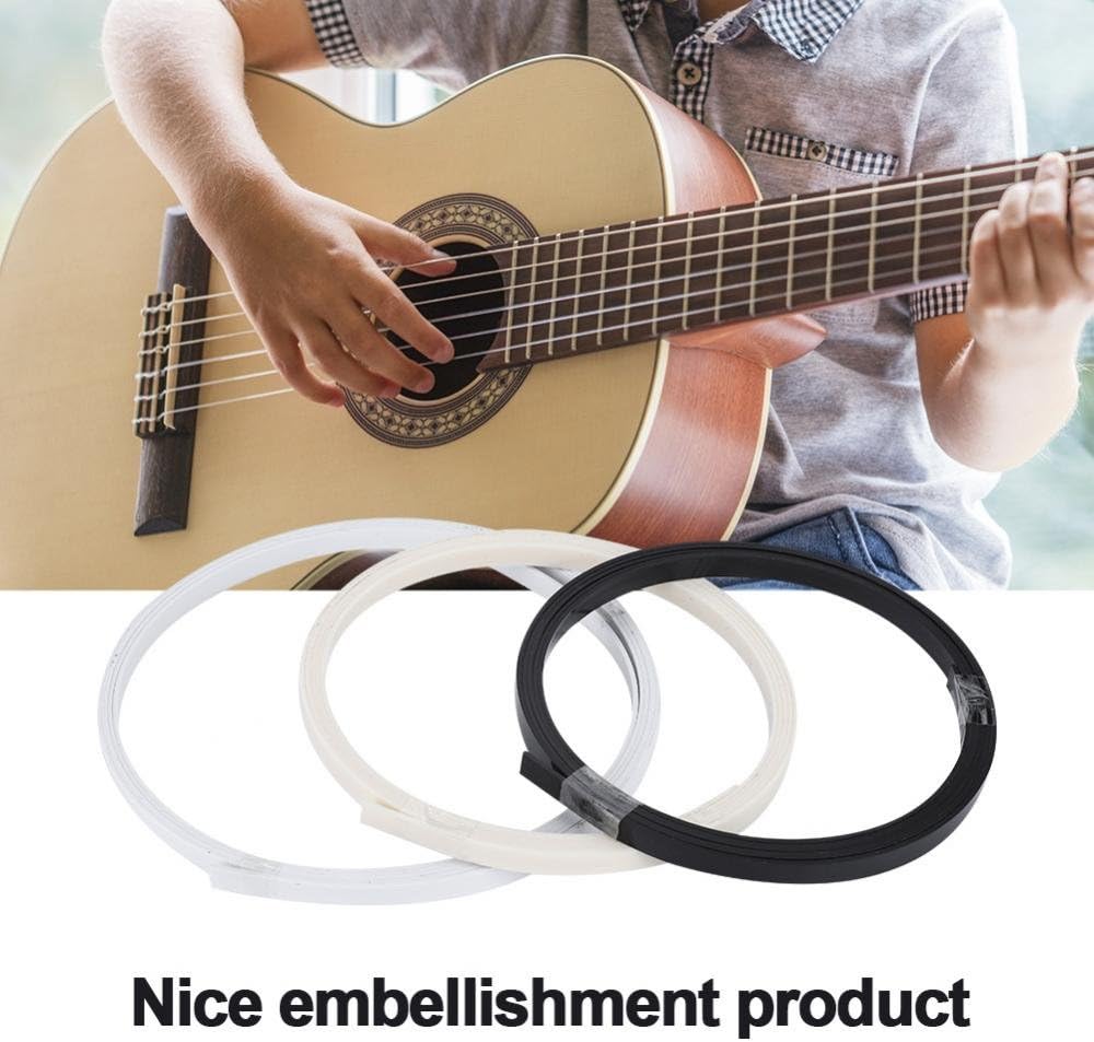 Drfeify Guitar Bindings Strip, 41g Plastic Guitar Bindings Fringed Strips Musical Instrument Accessory - Image 3