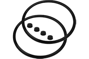 BANLIN 2 Pack 09936 Pressure Cooker Sealing Ring & 4 Pack Overpressure Plug Food-Grade Silicone Replacement Gasket for Presto Pressure Cooker 4 Quart 6 Quart