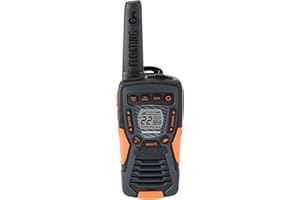 Cobra ACXT1037R FLT Floating Walkie Talkie - Waterproof, Rechargeable, Long Range up to 37-Mile Two Way Radio with NOAA Weather Alert & VOX, (1 Pack)