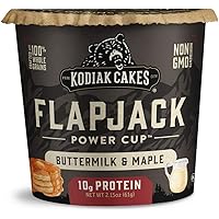 Kodiak Cakes Pancake On the Go, Buttermilk and Maple, 2.15 Ounce (Pack of 12)