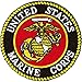 US Marine Corps Patch Military Collectibles, Patriotic Gifts for Men, Women, Teens, Veterans Great Gift Idea for Wife, Husband, Relative, Boyfriend, Girlfriend, Grandparent, Fiance or Friend. Perfect Christmas Stocking Stuffer or Veterans Day Gift Idea. Design: For Women or Men!