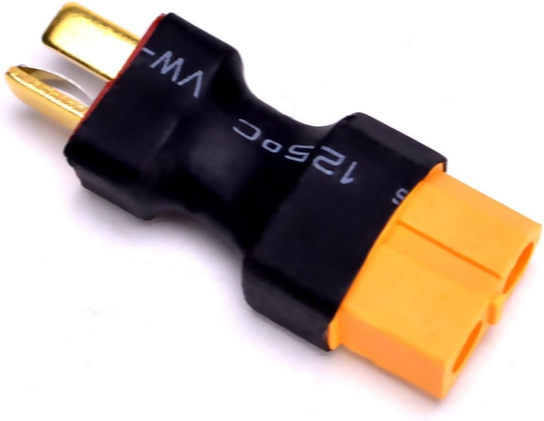 FLY RC 4PCS XT60 Female to Male Deans T Plug Connector Adapter No Wires Wireless RC LiPo NiMH Battery ESC Connector Adapters - Image 3