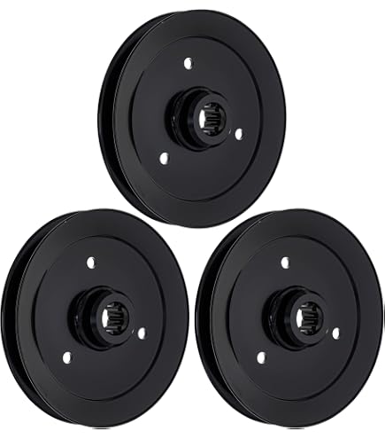 Amazon.com : 8TEN Deck Spindle Pulley for Exmark 116-0676 3 Pack