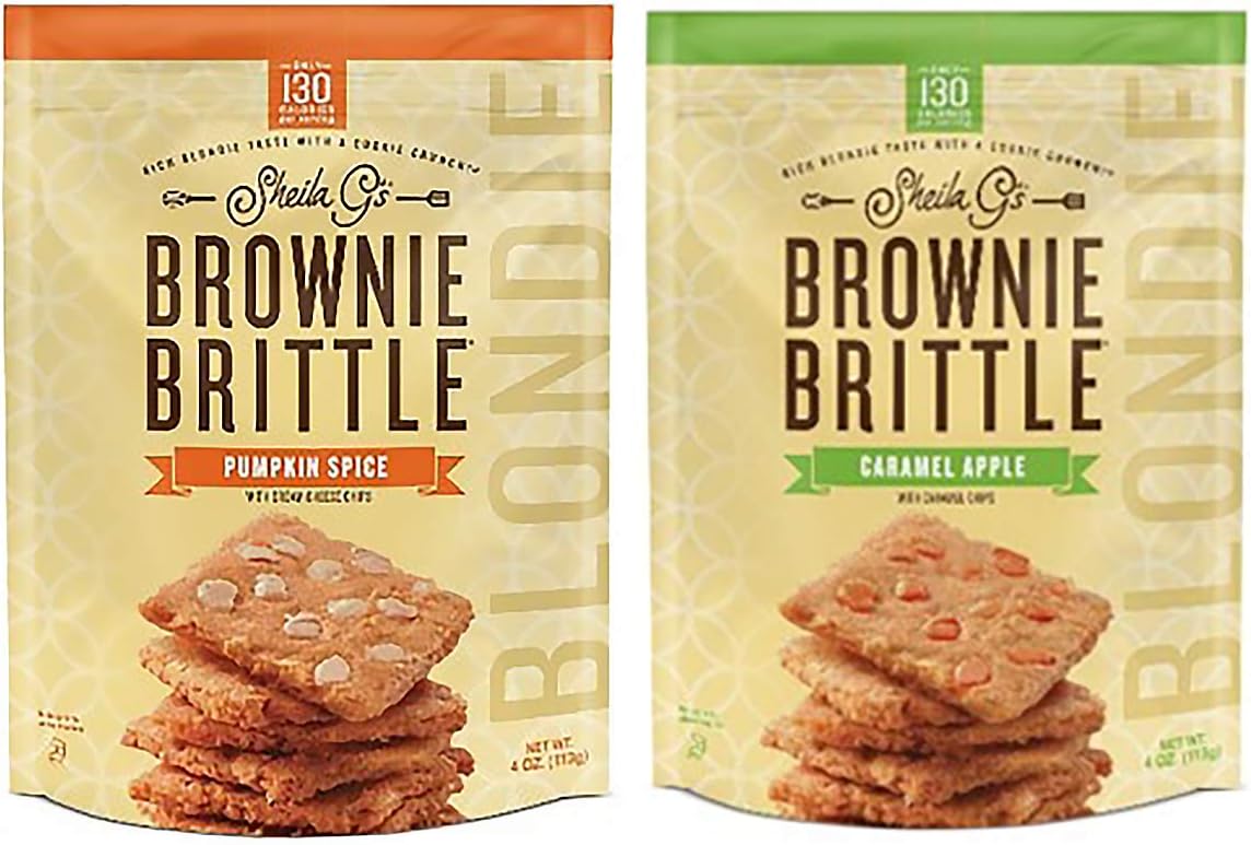 Brownie Brittle Fall Blondie Variety Pack (Fall Blondie Pumpkin Spice